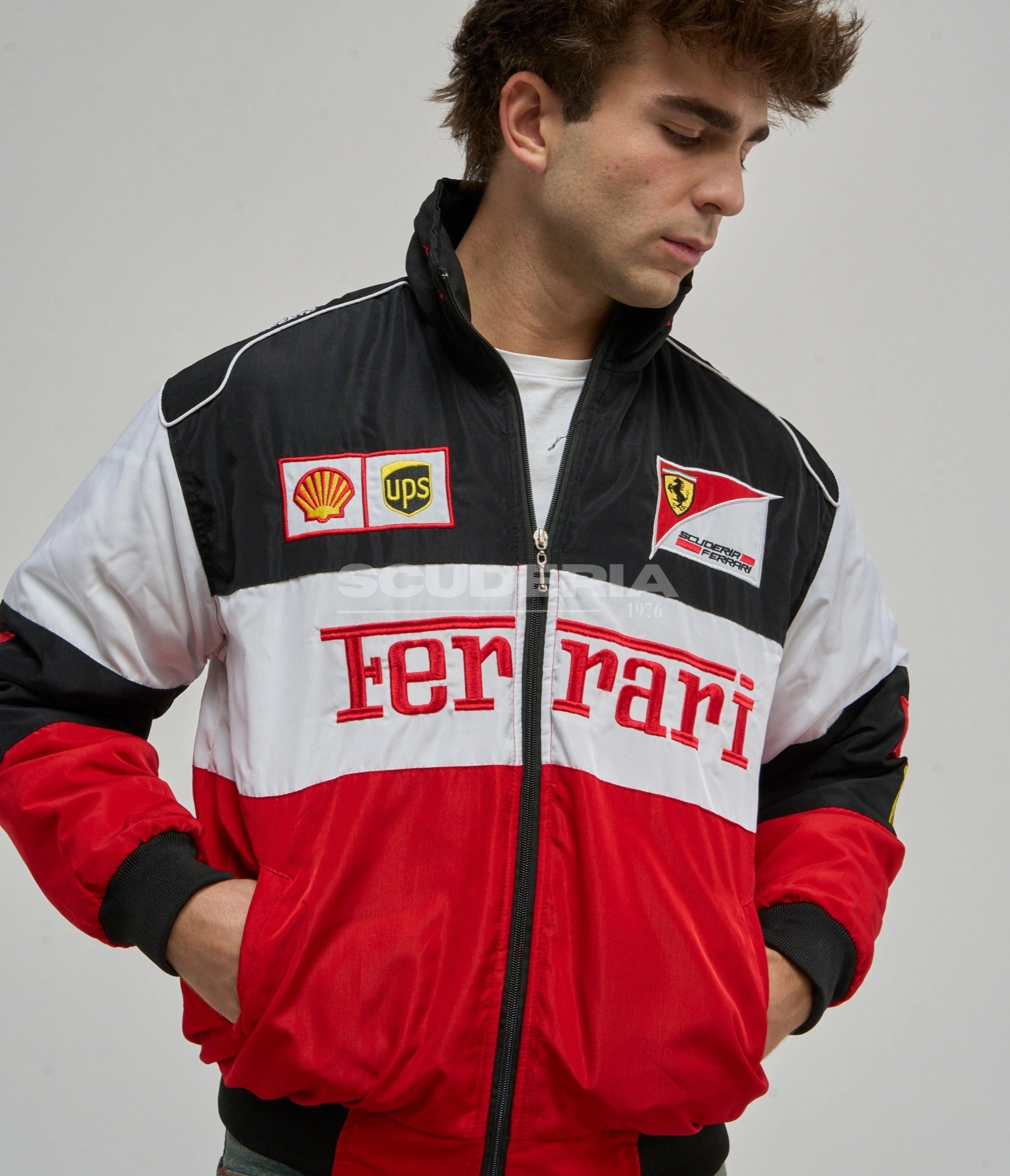 Ferrari F1 Vintage Racing Jacket - Classic Edition