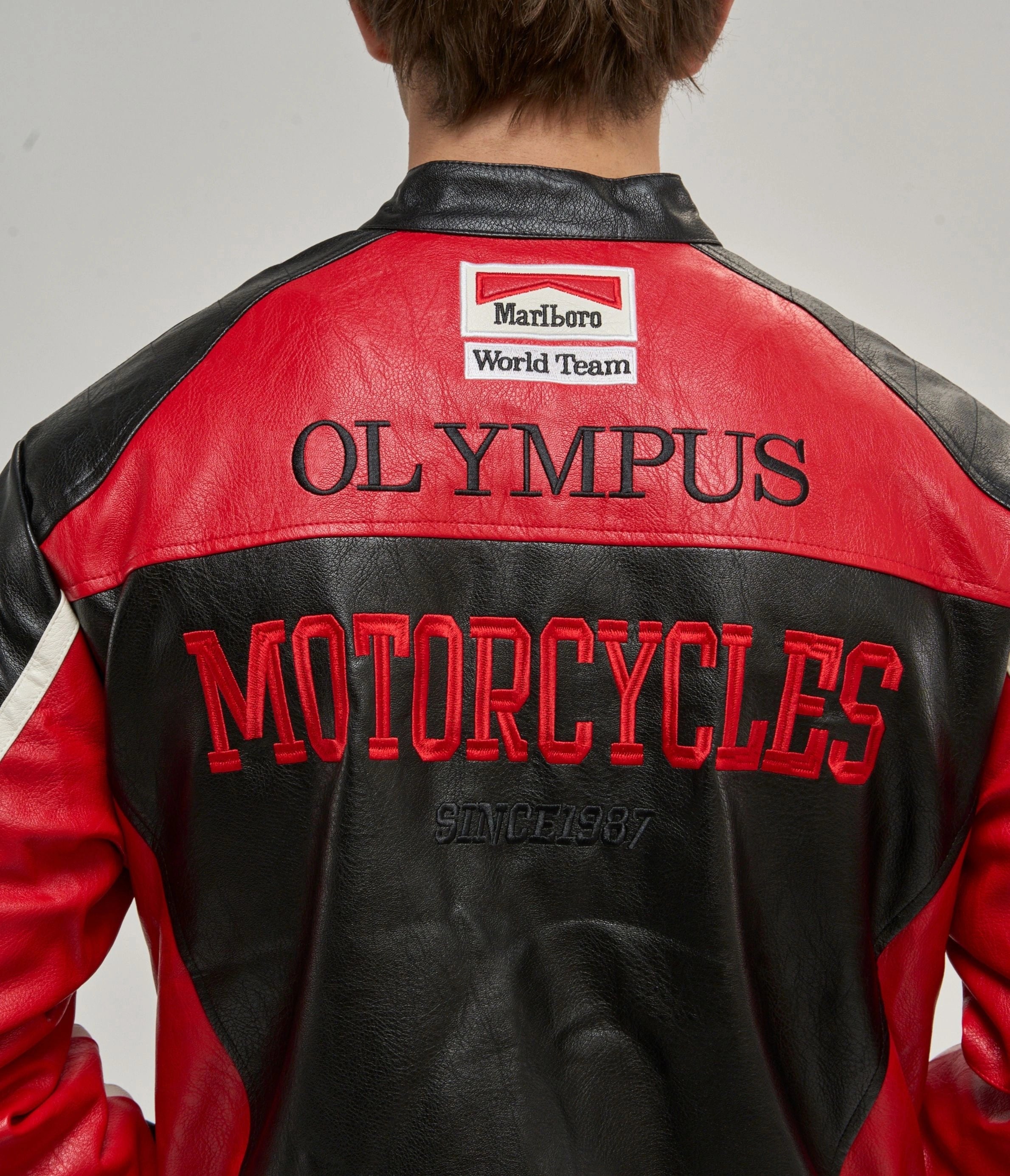 Ferrari Olympus Leather Jacket - Red Edition