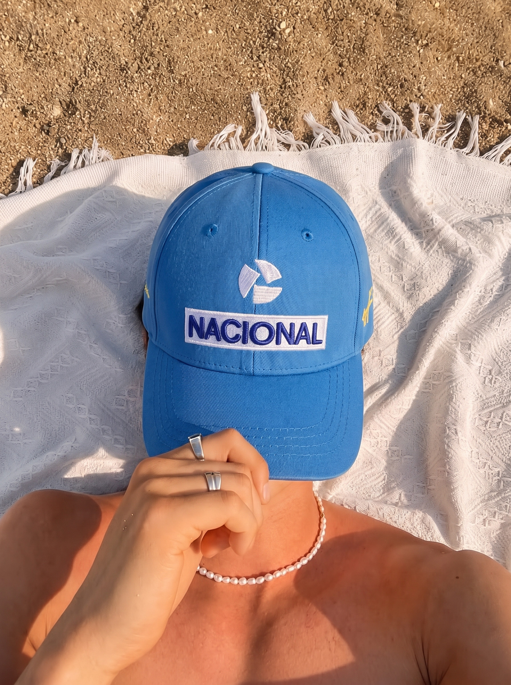 Ayrton Senna Nacional Embroidered Cap
