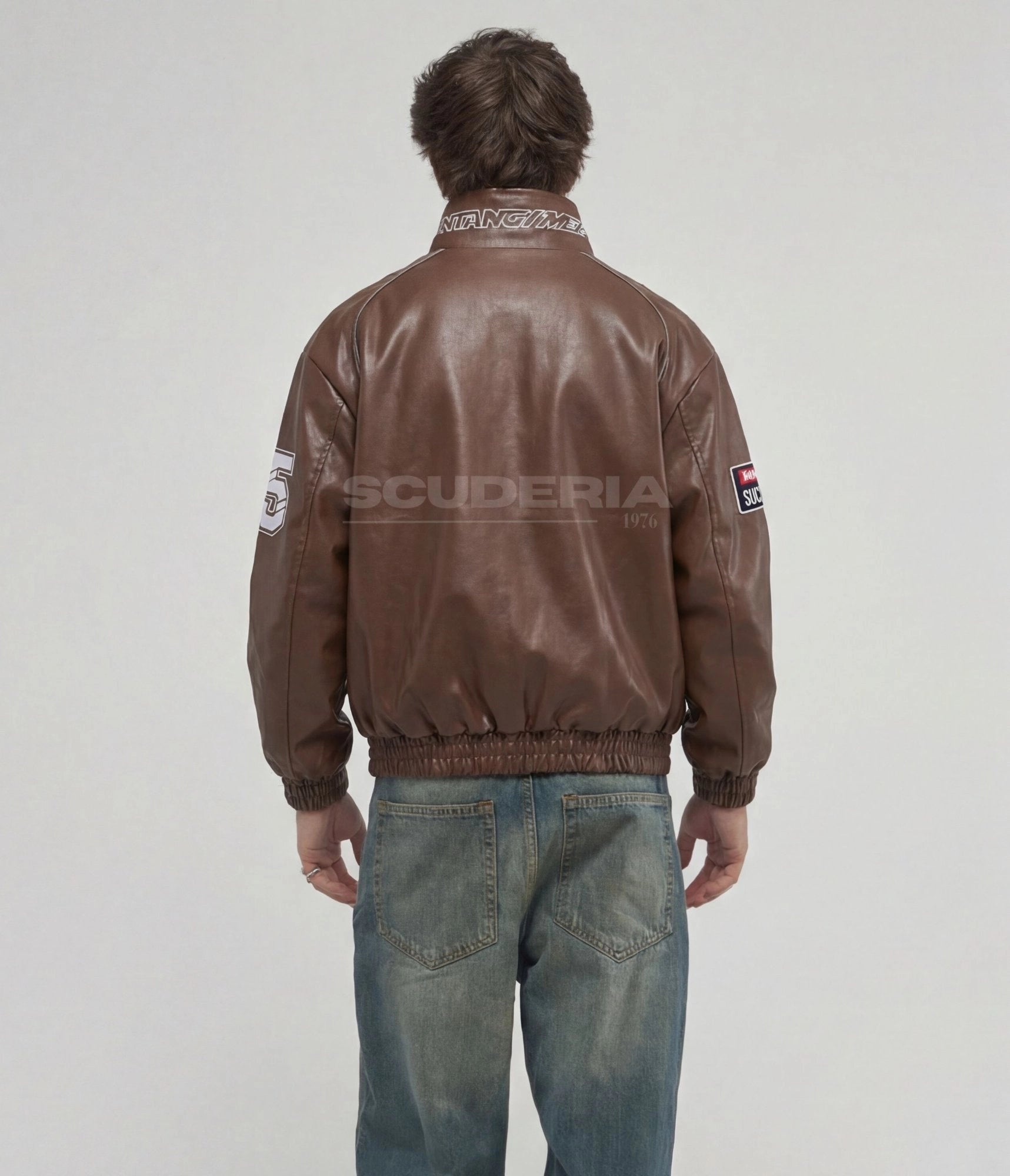 LAP 85 Brown Racing Jacket