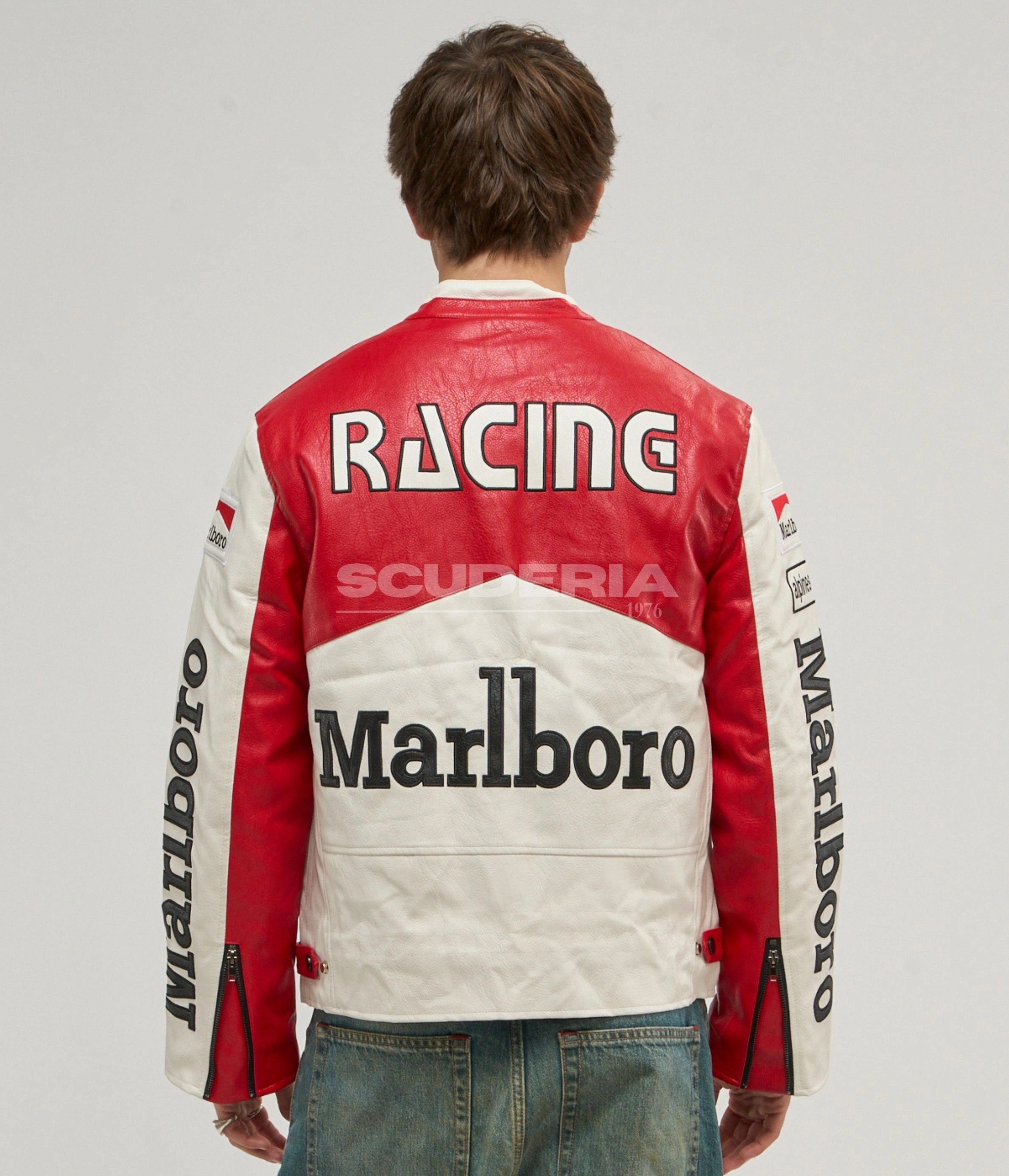 Marlboro Racing Leather Jacket - Classic Edition