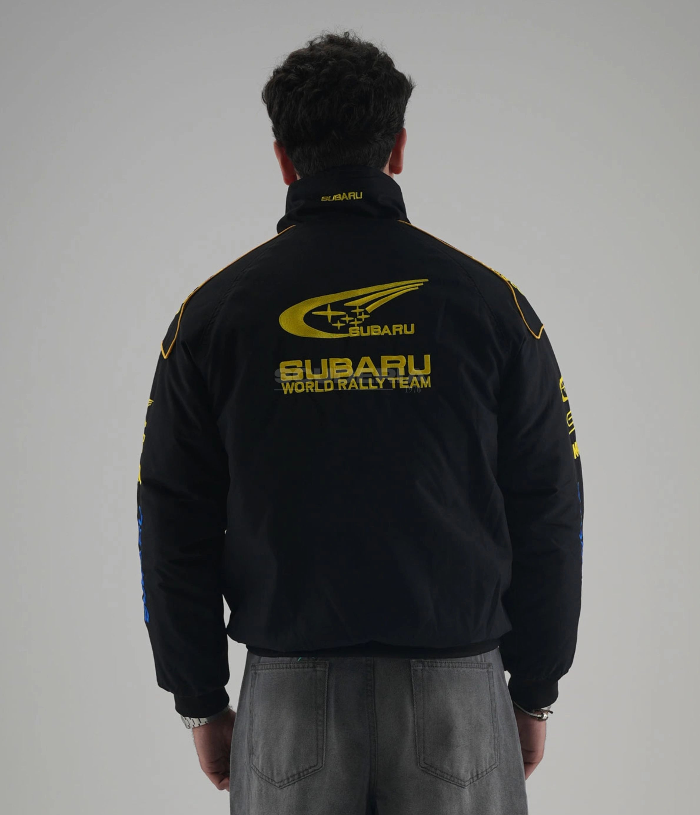 Subaru Rally Vintage Racing Jacket - Black Edition