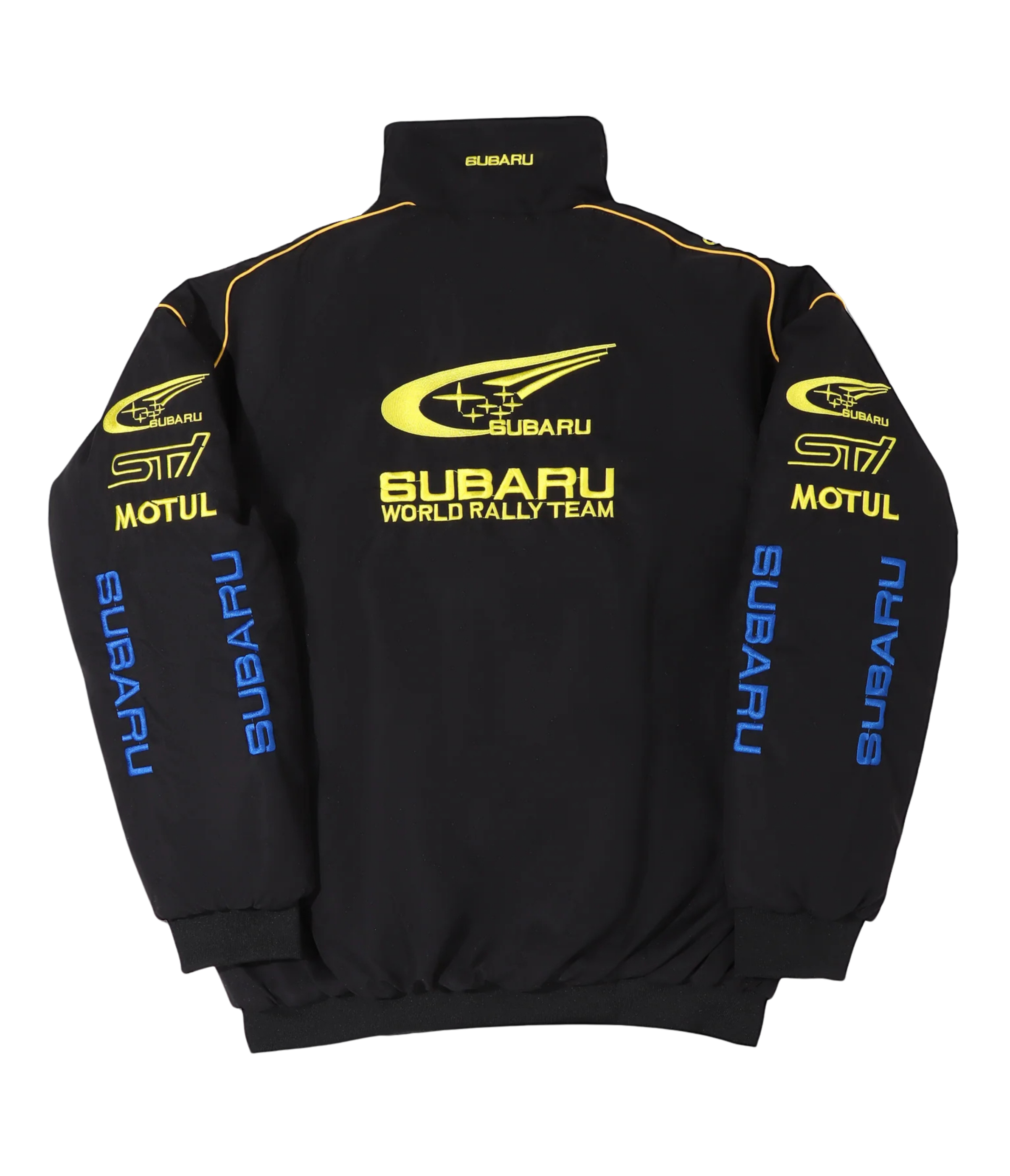 Subaru Rally Vintage Racing Jacket - Black Edition